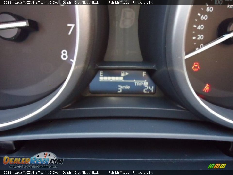 2012 Mazda MAZDA3 s Touring 5 Door Dolphin Gray Mica / Black Photo #20
