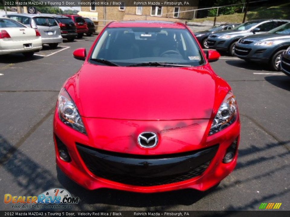 2012 Mazda MAZDA3 s Touring 5 Door Velocity Red Mica / Black Photo #8