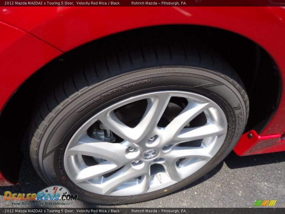 2012 Mazda MAZDA3 s Touring 5 Door Velocity Red Mica / Black Photo #9