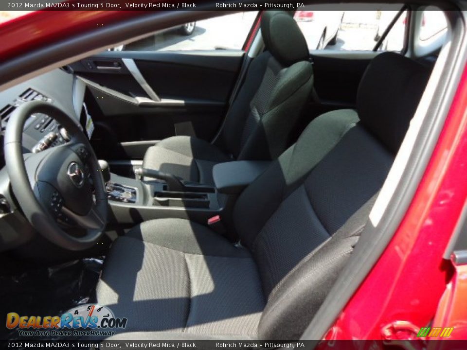 2012 Mazda MAZDA3 s Touring 5 Door Velocity Red Mica / Black Photo #10