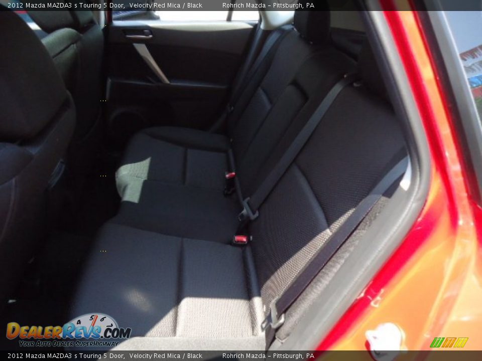 2012 Mazda MAZDA3 s Touring 5 Door Velocity Red Mica / Black Photo #11