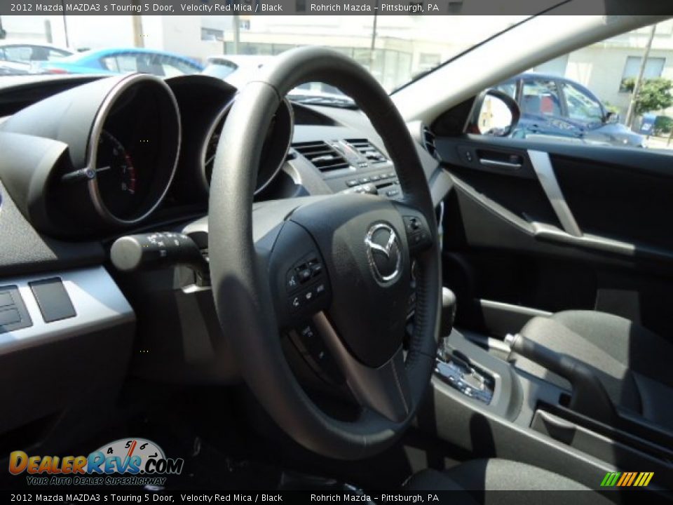 2012 Mazda MAZDA3 s Touring 5 Door Velocity Red Mica / Black Photo #16