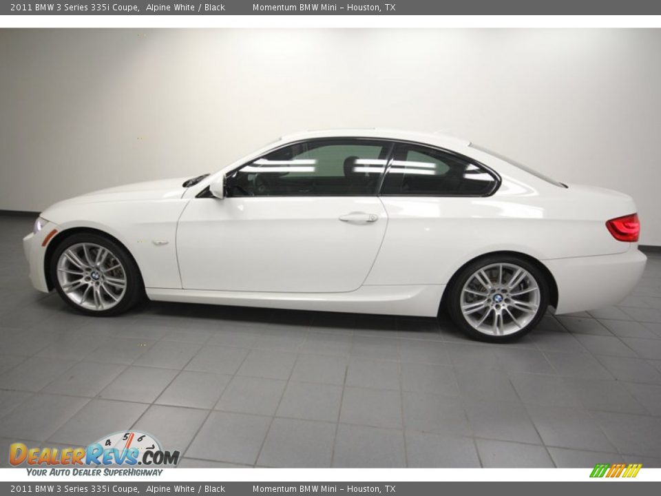 2011 BMW 3 Series 335i Coupe Alpine White / Black Photo #2