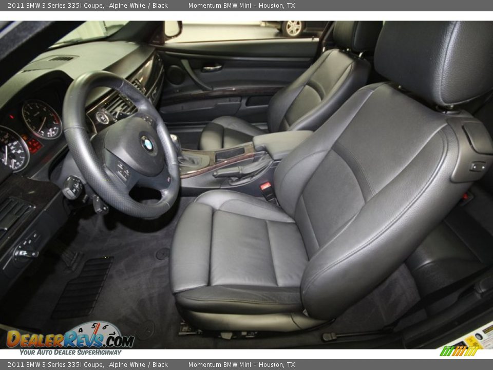2011 BMW 3 Series 335i Coupe Alpine White / Black Photo #3