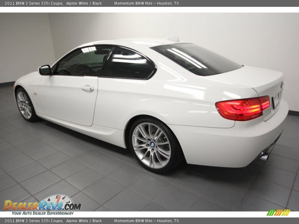 2011 BMW 3 Series 335i Coupe Alpine White / Black Photo #5