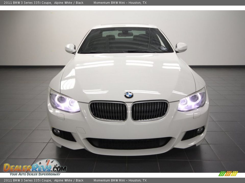 2011 BMW 3 Series 335i Coupe Alpine White / Black Photo #6