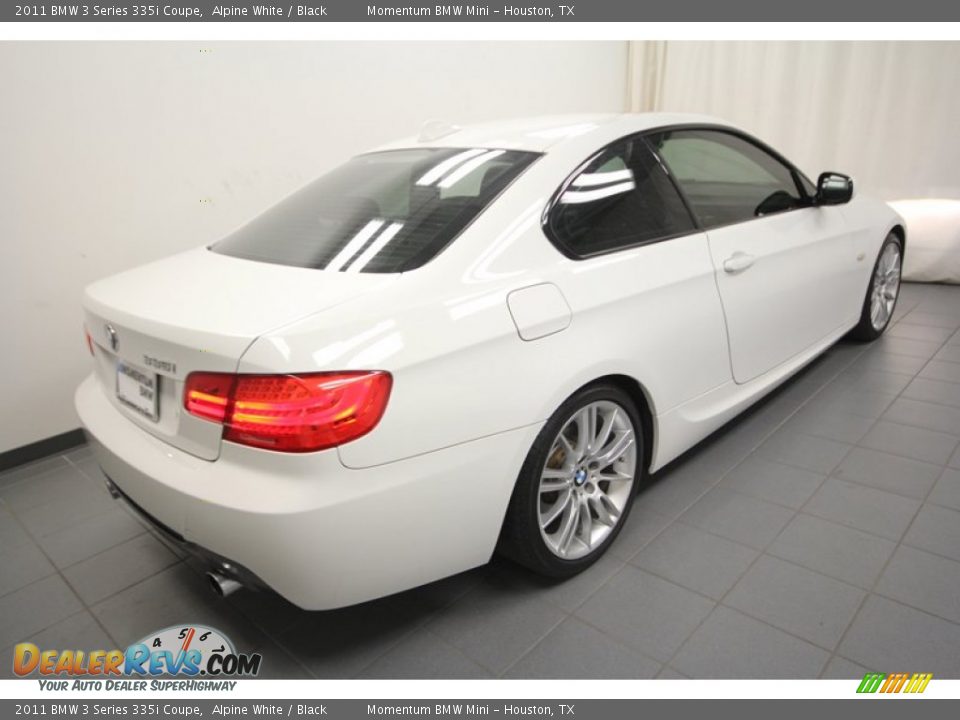 2011 BMW 3 Series 335i Coupe Alpine White / Black Photo #10