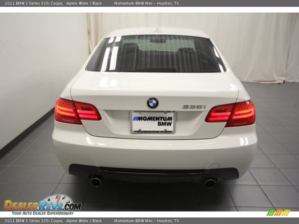 2011 BMW 3 Series 335i Coupe Alpine White / Black Photo #11