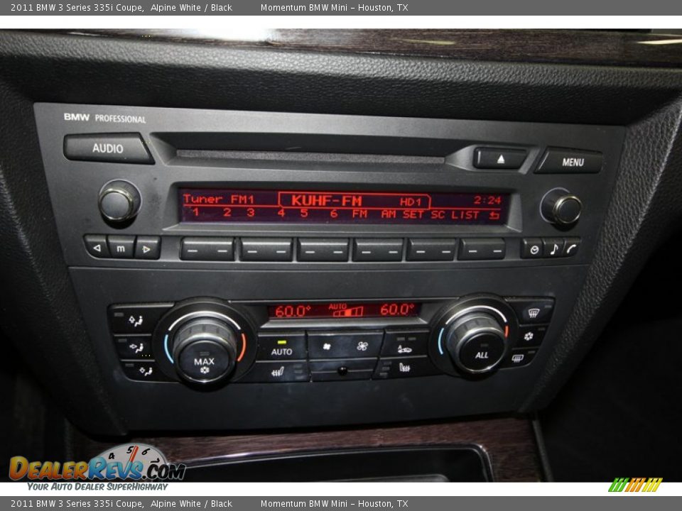 2011 BMW 3 Series 335i Coupe Alpine White / Black Photo #21