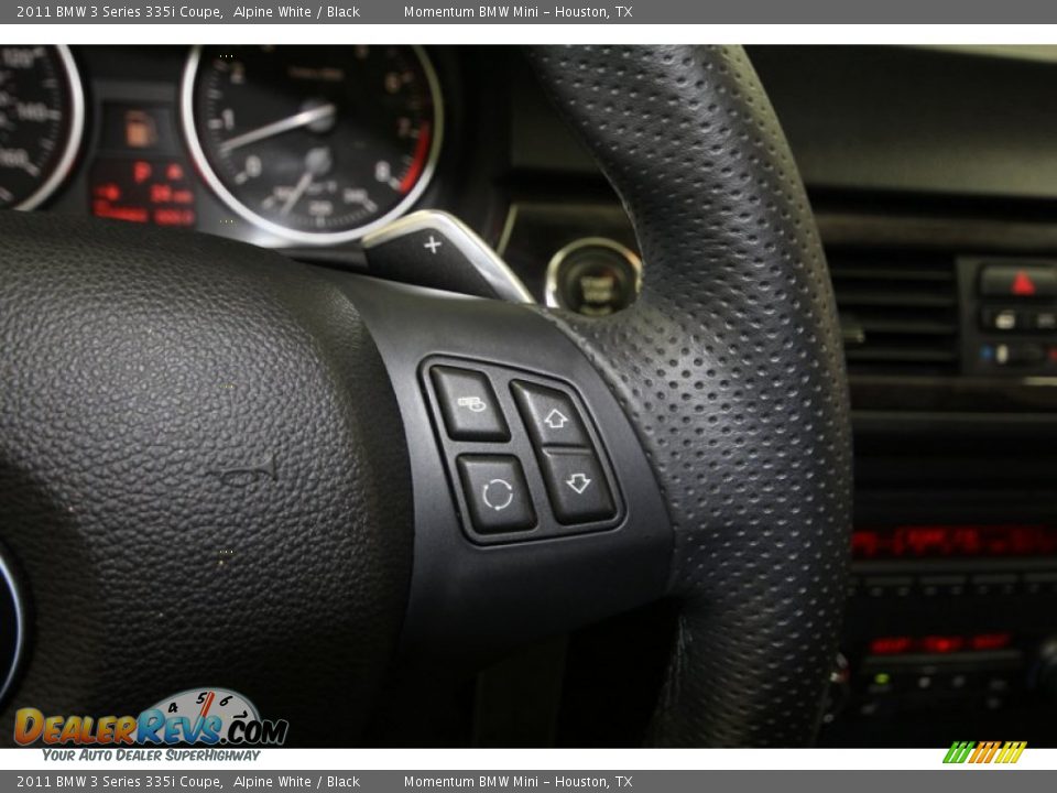 2011 BMW 3 Series 335i Coupe Alpine White / Black Photo #25