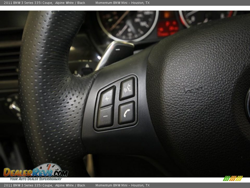 2011 BMW 3 Series 335i Coupe Alpine White / Black Photo #26