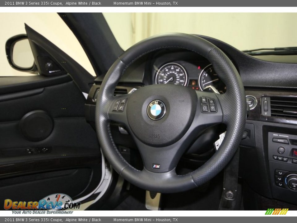 2011 BMW 3 Series 335i Coupe Alpine White / Black Photo #27