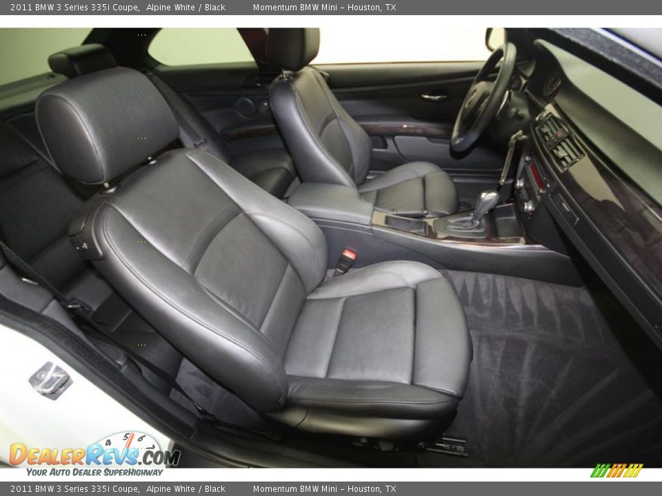 2011 BMW 3 Series 335i Coupe Alpine White / Black Photo #35
