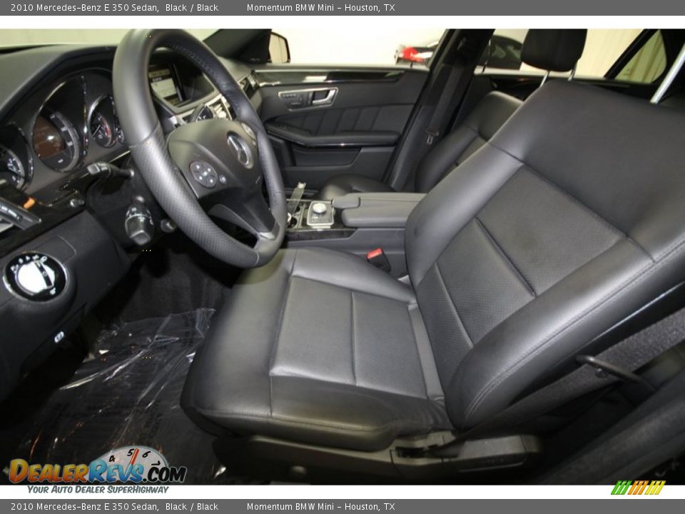 2010 Mercedes-Benz E 350 Sedan Black / Black Photo #3