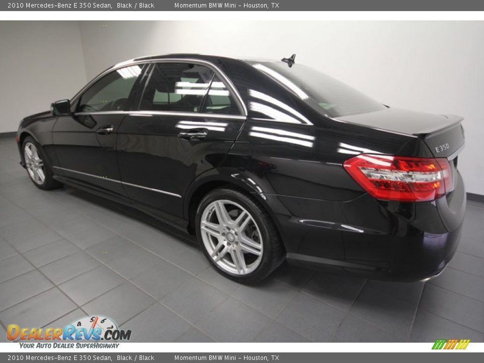 2010 Mercedes-Benz E 350 Sedan Black / Black Photo #5
