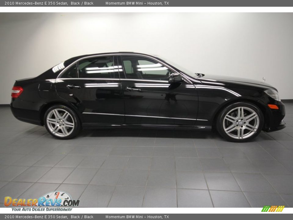 2010 Mercedes-Benz E 350 Sedan Black / Black Photo #7
