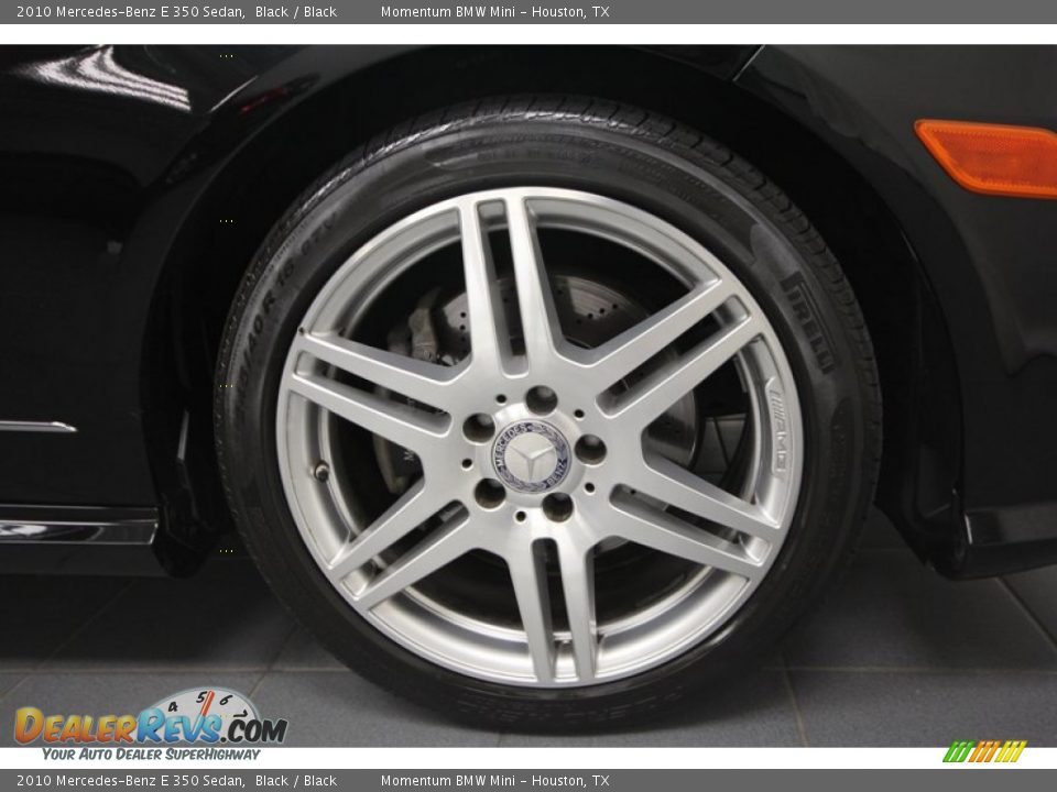 2010 Mercedes-Benz E 350 Sedan Black / Black Photo #9