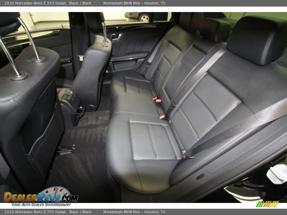 2010 Mercedes-Benz E 350 Sedan Black / Black Photo #14