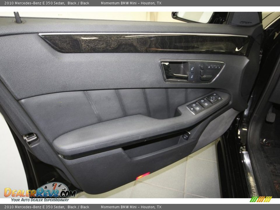 2010 Mercedes-Benz E 350 Sedan Black / Black Photo #15