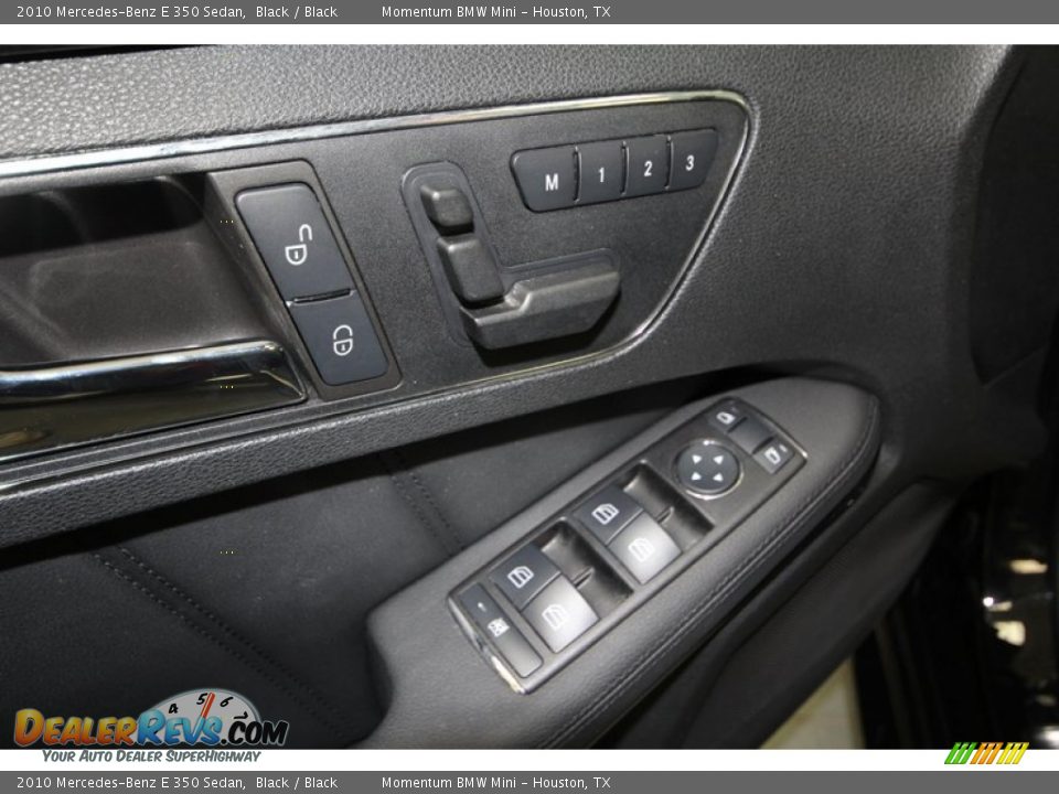 2010 Mercedes-Benz E 350 Sedan Black / Black Photo #16