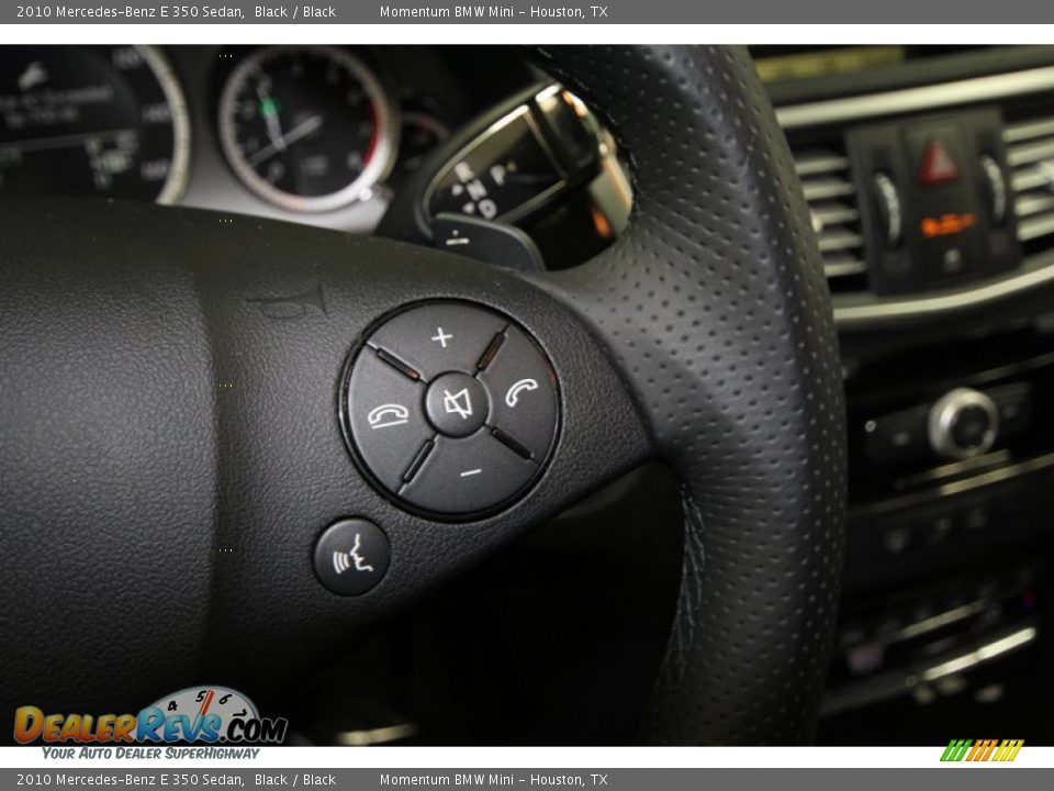 2010 Mercedes-Benz E 350 Sedan Black / Black Photo #28