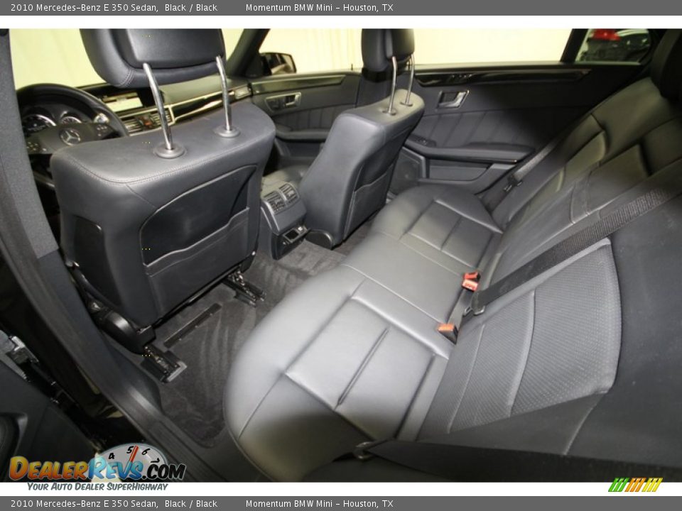 2010 Mercedes-Benz E 350 Sedan Black / Black Photo #30