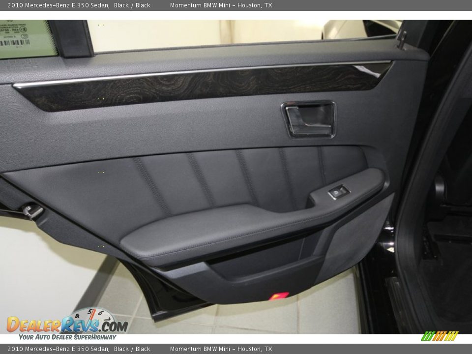 2010 Mercedes-Benz E 350 Sedan Black / Black Photo #31