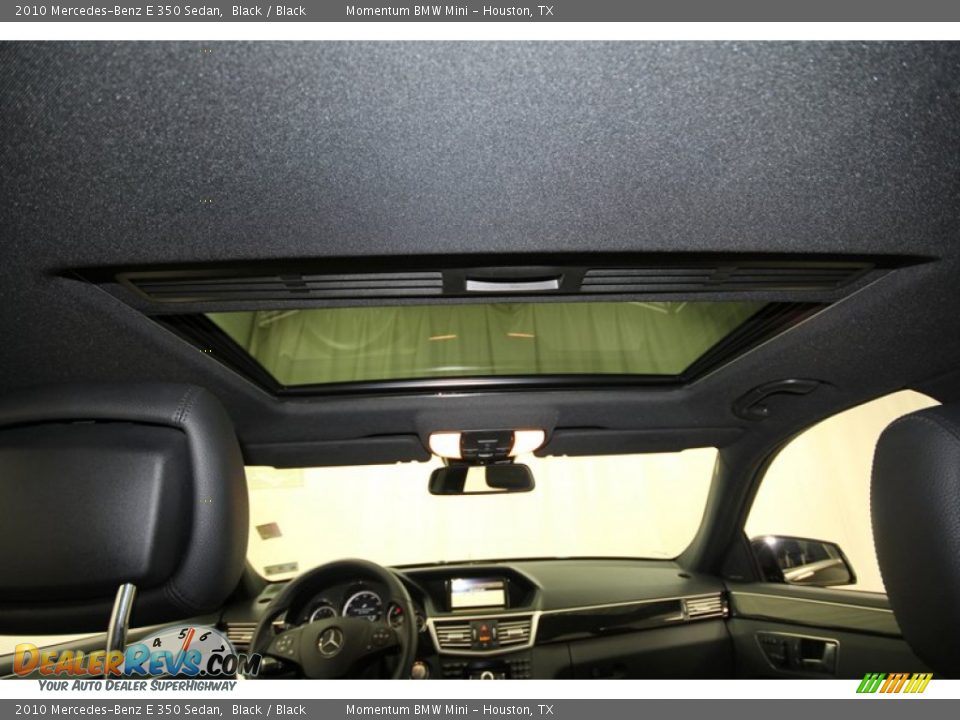 2010 Mercedes-Benz E 350 Sedan Black / Black Photo #33