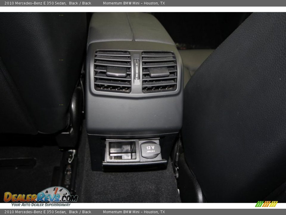 2010 Mercedes-Benz E 350 Sedan Black / Black Photo #34