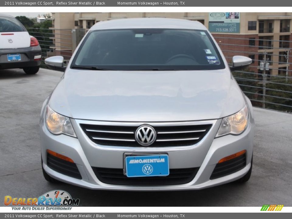 2011 Volkswagen CC Sport Reflex Silver Metallic / Black Photo #2