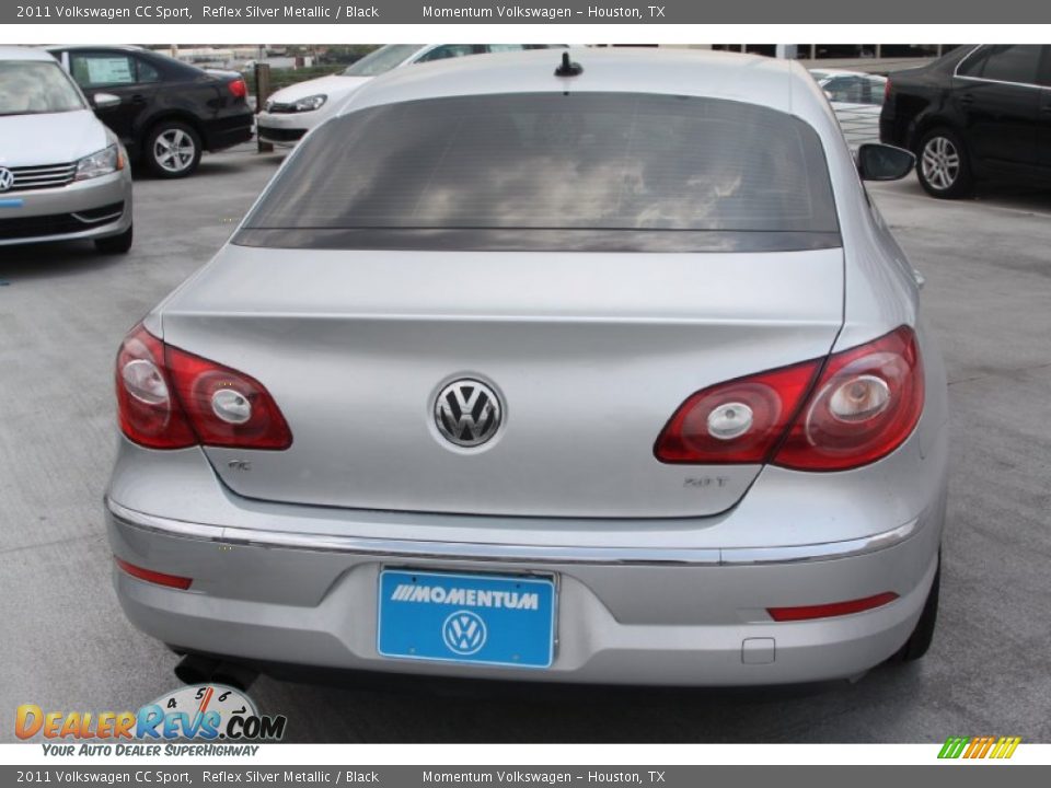 2011 Volkswagen CC Sport Reflex Silver Metallic / Black Photo #4