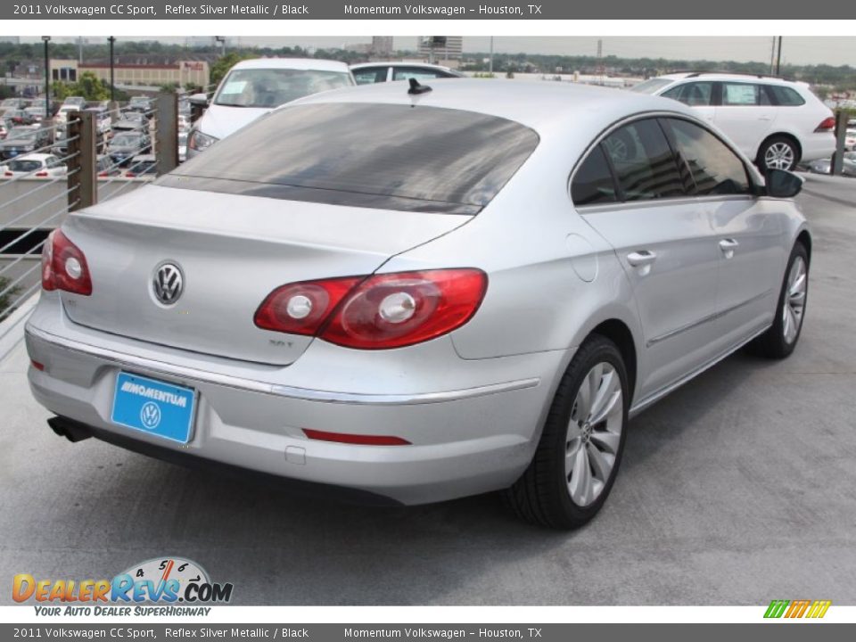 2011 Volkswagen CC Sport Reflex Silver Metallic / Black Photo #5