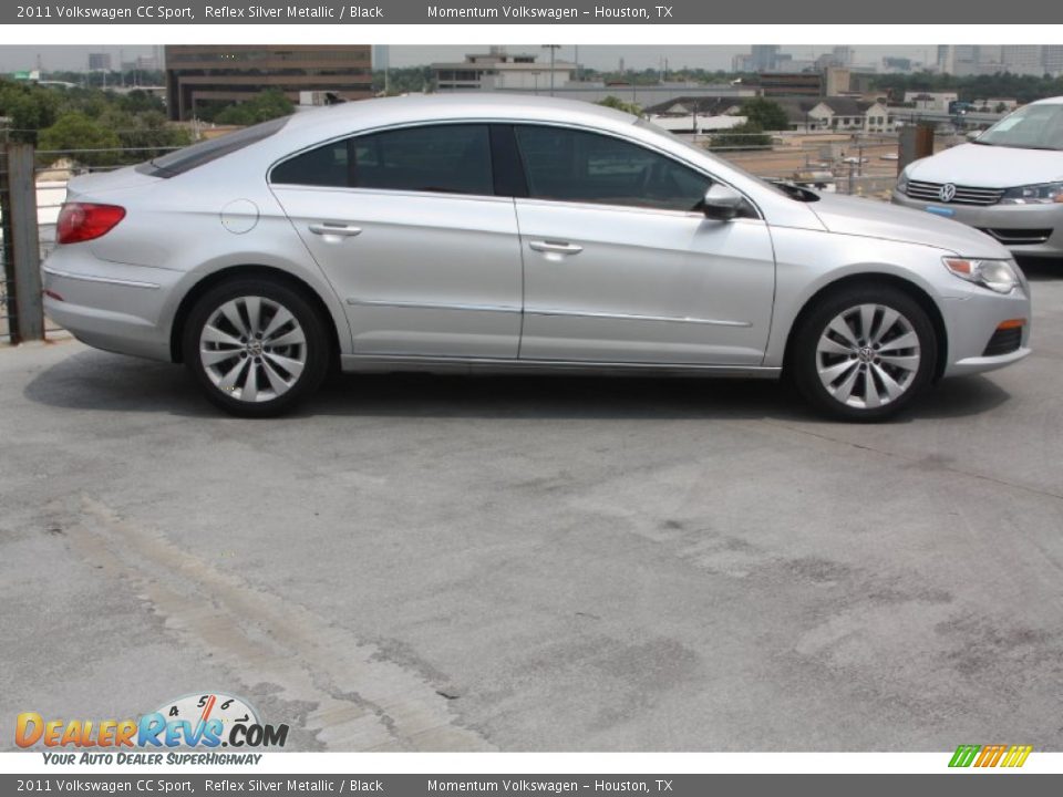 2011 Volkswagen CC Sport Reflex Silver Metallic / Black Photo #6