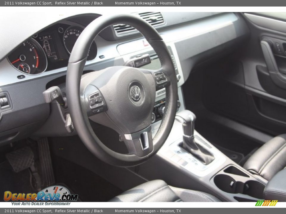 2011 Volkswagen CC Sport Reflex Silver Metallic / Black Photo #7