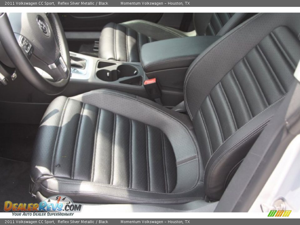 2011 Volkswagen CC Sport Reflex Silver Metallic / Black Photo #8