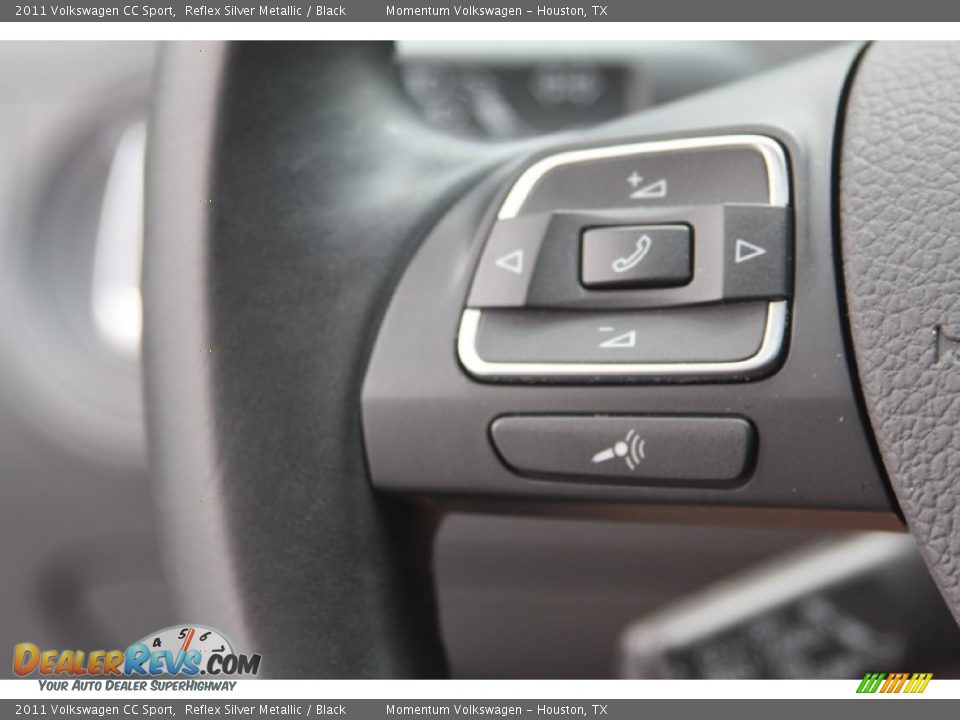 2011 Volkswagen CC Sport Reflex Silver Metallic / Black Photo #13