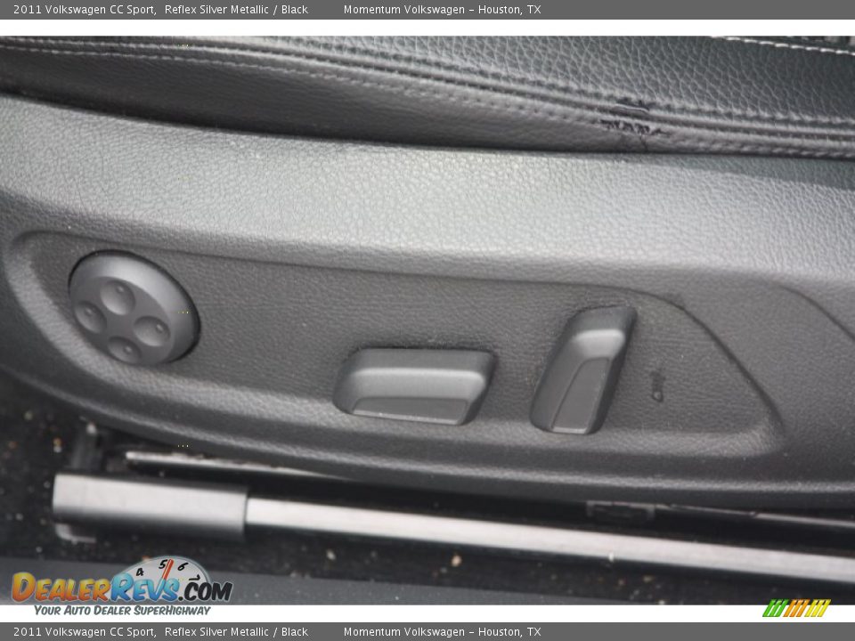 2011 Volkswagen CC Sport Reflex Silver Metallic / Black Photo #14