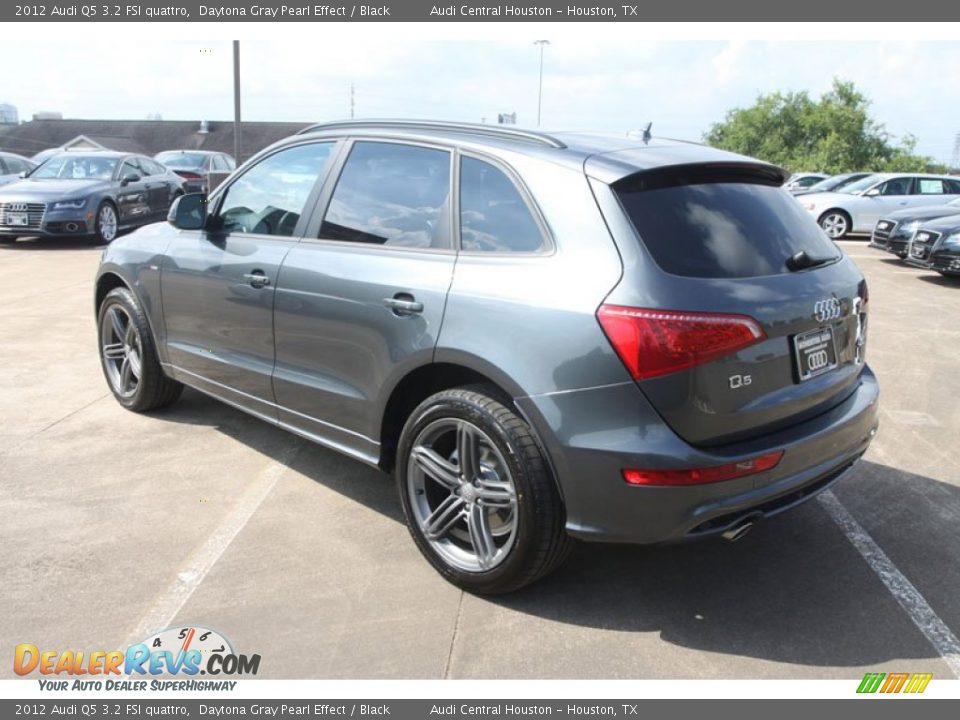 2012 Audi Q5 3.2 FSI quattro Daytona Gray Pearl Effect / Black Photo #6