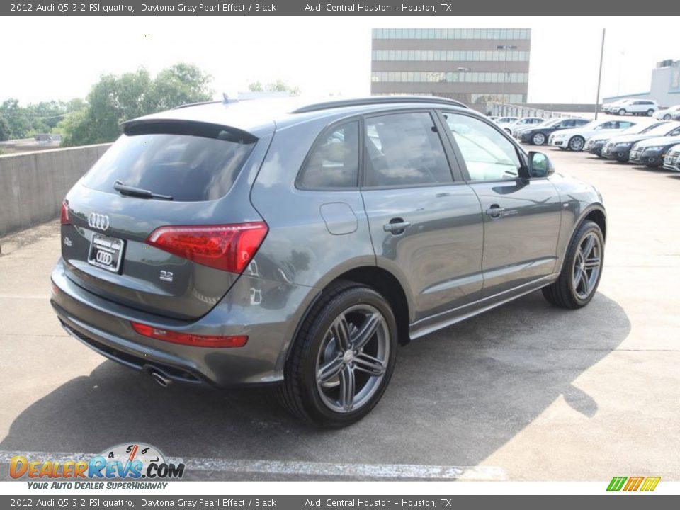 2012 Audi Q5 3.2 FSI quattro Daytona Gray Pearl Effect / Black Photo #8