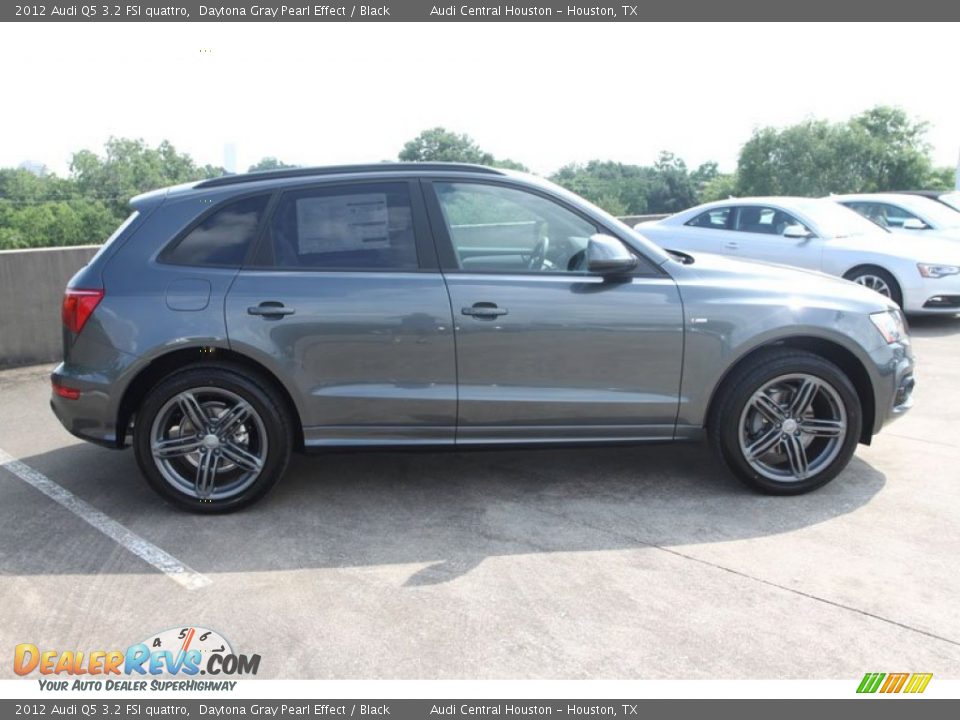 2012 Audi Q5 3.2 FSI quattro Daytona Gray Pearl Effect / Black Photo #9