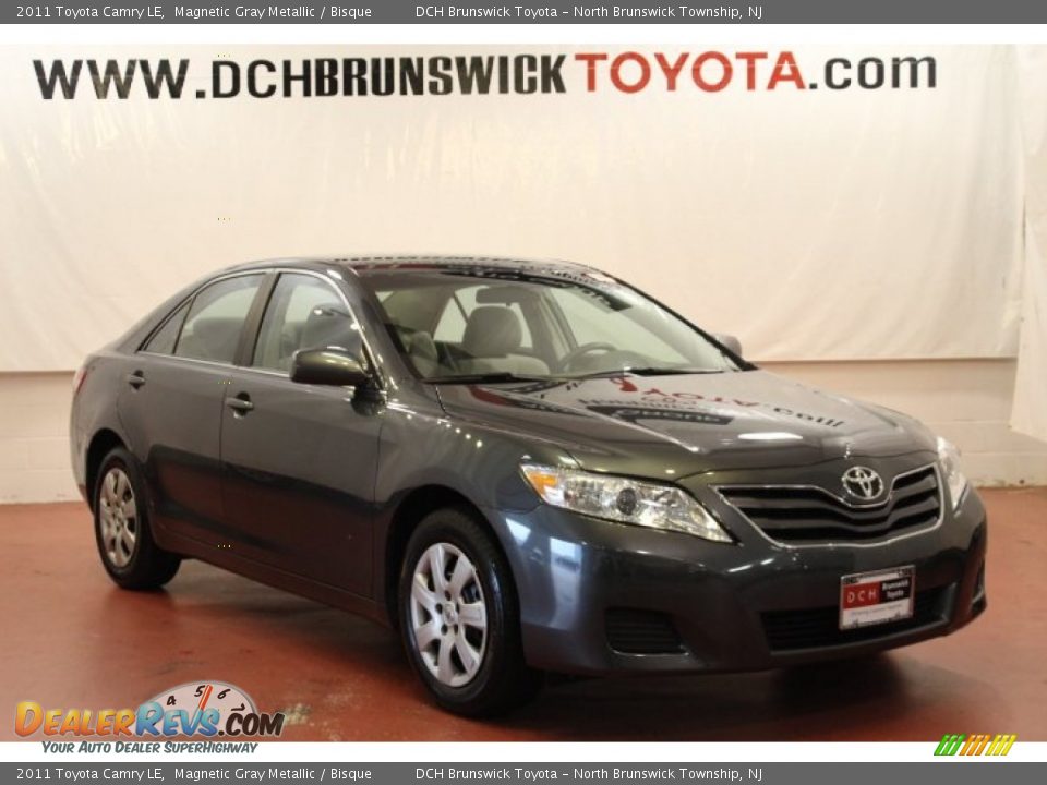 2011 Toyota Camry LE Magnetic Gray Metallic / Bisque Photo #1