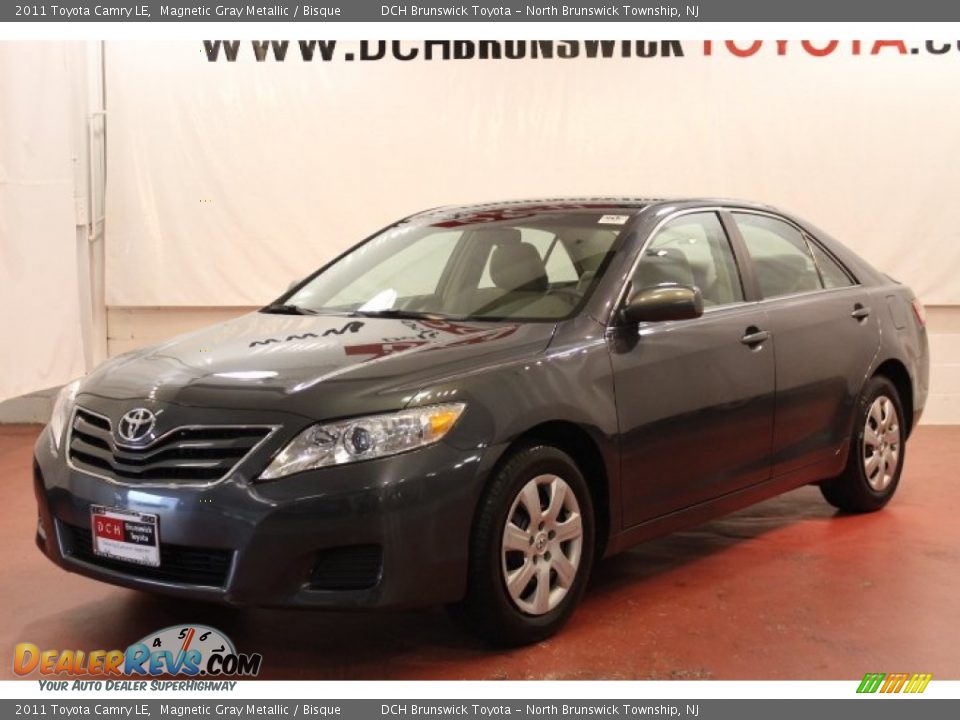 2011 Toyota Camry LE Magnetic Gray Metallic / Bisque Photo #4