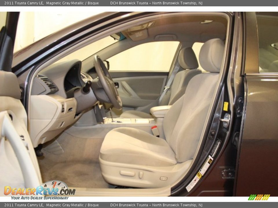2011 Toyota Camry LE Magnetic Gray Metallic / Bisque Photo #10