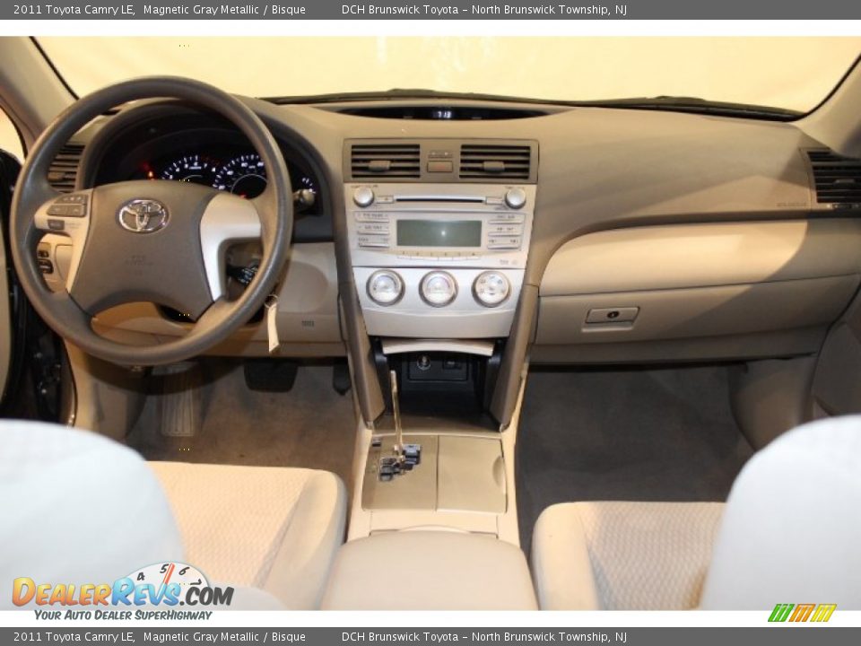 2011 Toyota Camry LE Magnetic Gray Metallic / Bisque Photo #11