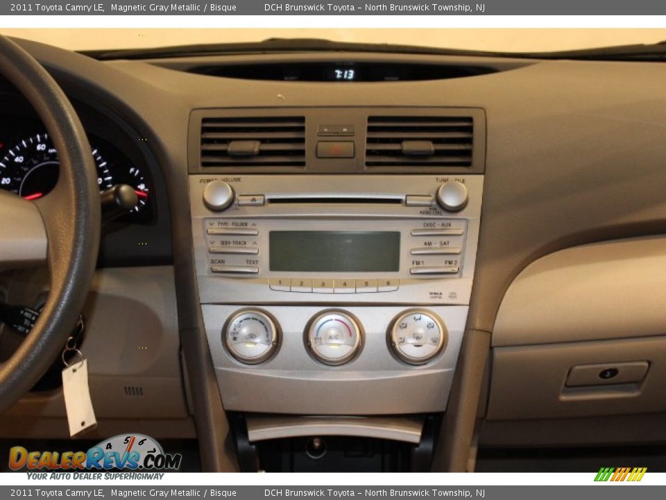 2011 Toyota Camry LE Magnetic Gray Metallic / Bisque Photo #12