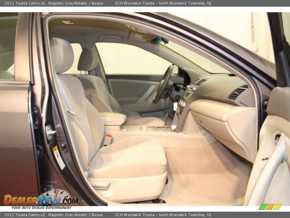 2011 Toyota Camry LE Magnetic Gray Metallic / Bisque Photo #21