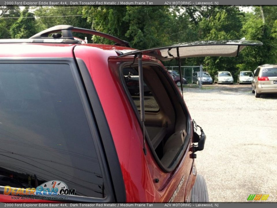 2000 Ford Explorer Eddie Bauer 4x4 Dark Toreador Red Metallic / Medium Prairie Tan Photo #13