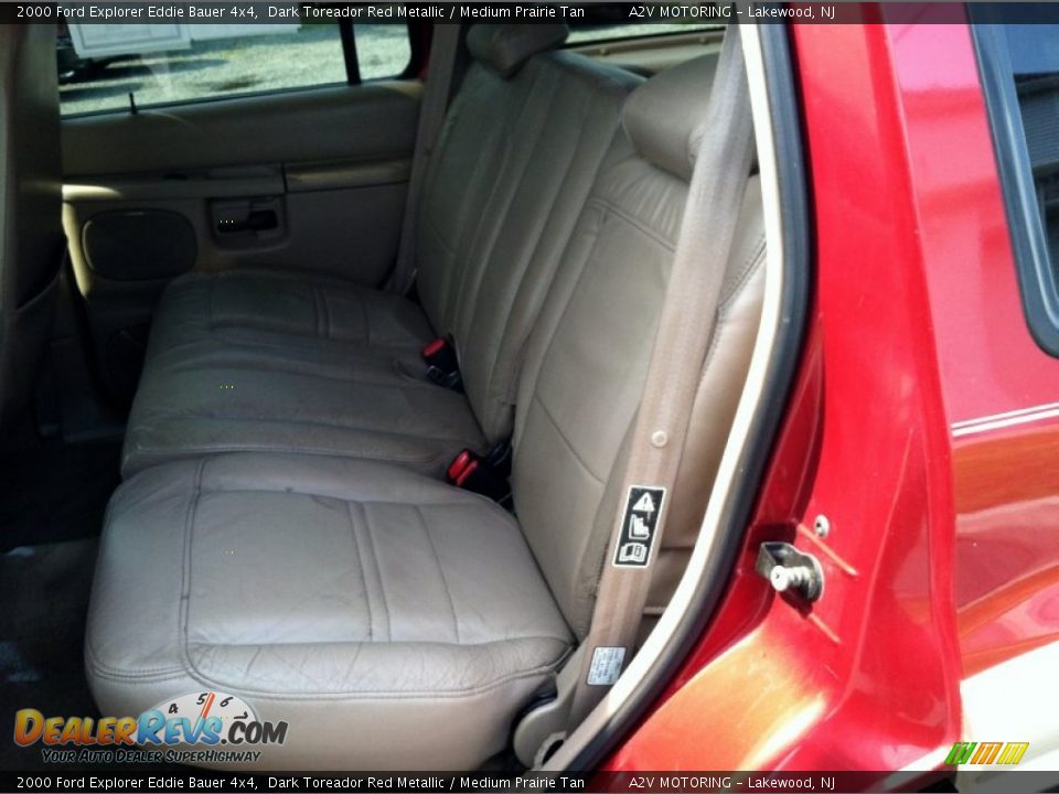 2000 Ford Explorer Eddie Bauer 4x4 Dark Toreador Red Metallic / Medium Prairie Tan Photo #22