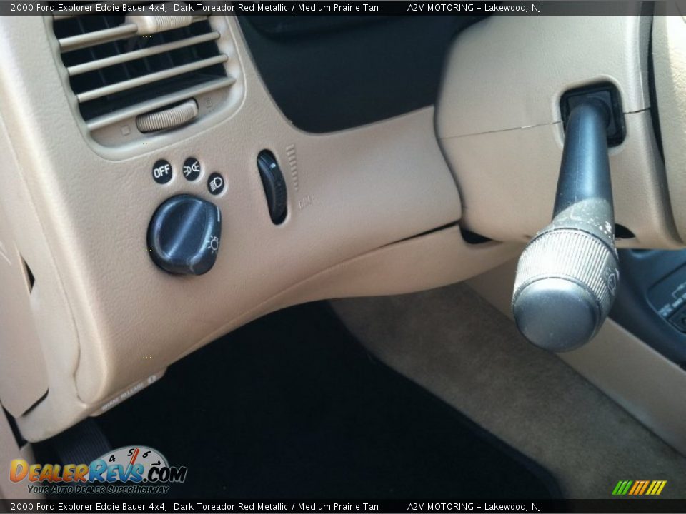 2000 Ford Explorer Eddie Bauer 4x4 Dark Toreador Red Metallic / Medium Prairie Tan Photo #25