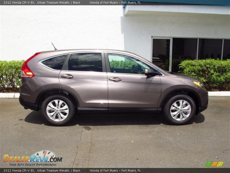 Urban Titanium Metallic 2012 Honda CR-V EX Photo #2